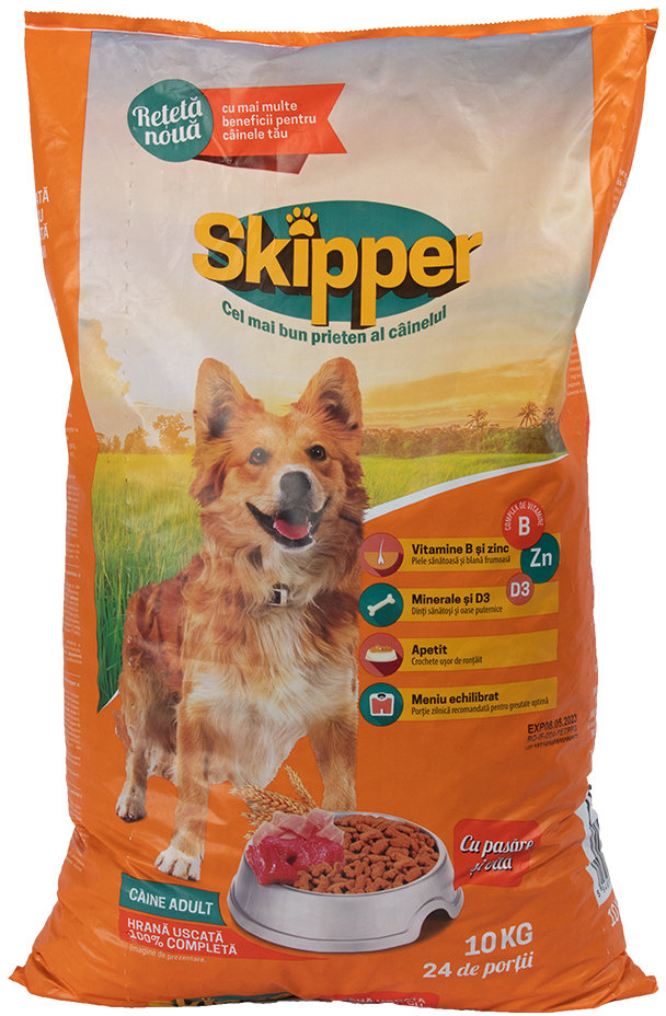 Акция на Сухой корм для собак Skipper курица и говядина 10 кг (5948308003529) от Stylus