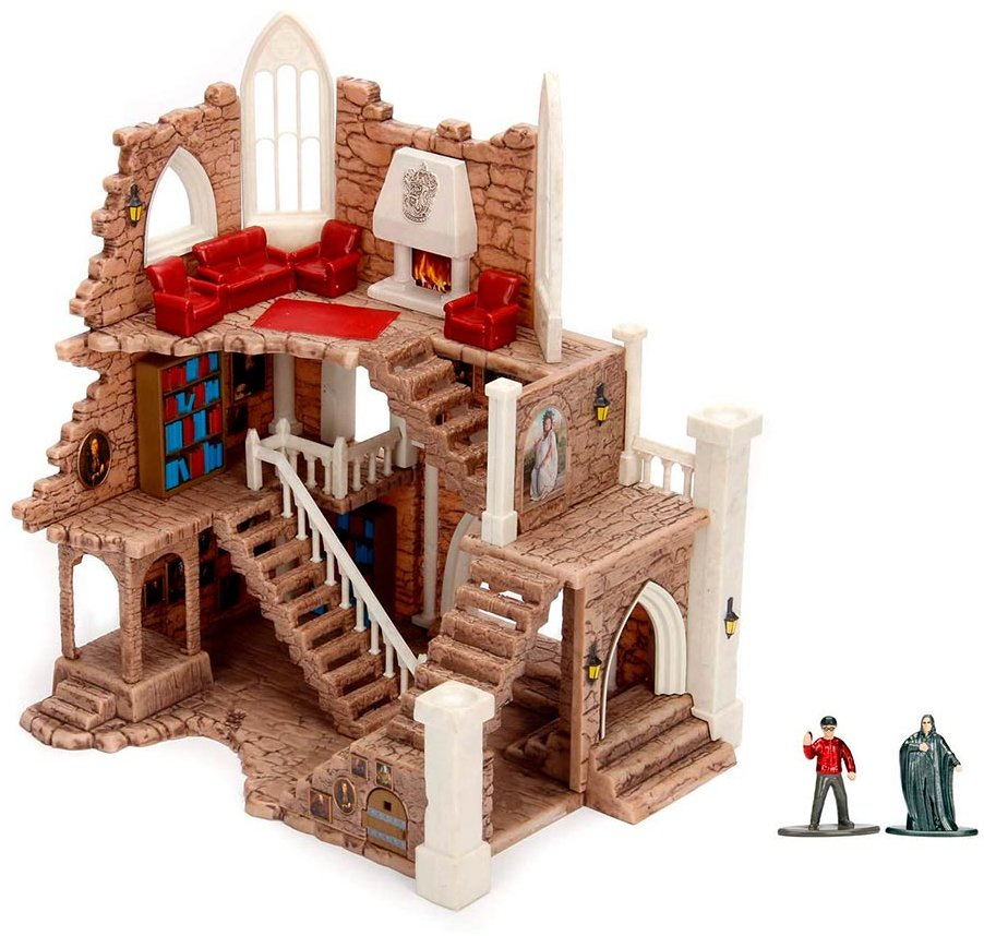 Акція на Игровой набор Jada Башня Гриффиндора с фигурками Гарри Поттера и Снейпа (253185001) від Stylus