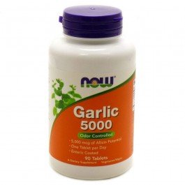 Акція на Now Foods Garlic 5000 90 tabs (Чеснок) від Stylus
