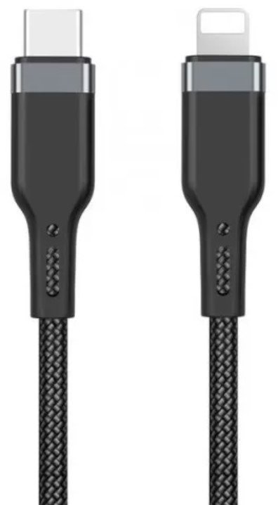 Акція на Wiwu Platinum Series USB-C to Lightning 30cm Black від Stylus