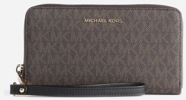 Акція на Жіночий гаманець Michael Kors Lg Coin Mf Phn Case темно-коричневий (34F1GJ6E3B292) від Y.UA