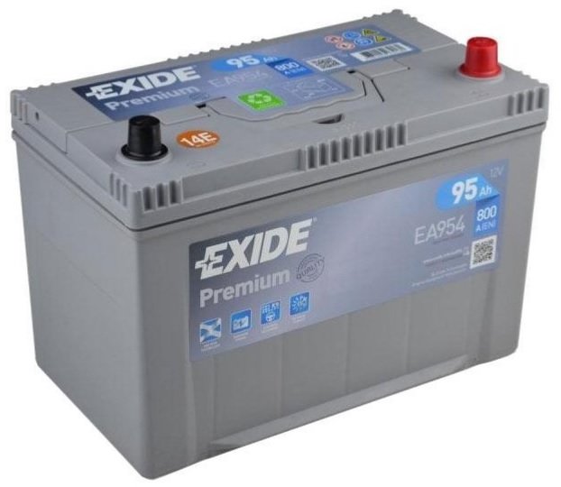 Акція на Exide Premium 6СТ-95 АЗИЯ Евро (EA954) від Stylus