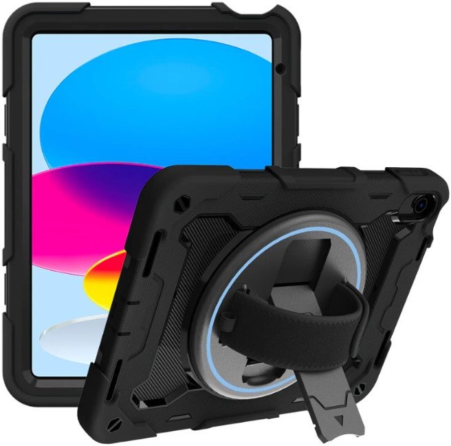 BeCover Armored Shockproof Case Horizontal Handle Black for iPad 10.9 (2022 / 2024) / iPad 11 2025 (712151)
BeCover Armored Shockproof Case Horizontal Handle Black for iPad 10.9 (2022 / 2024) / iPad 11 2025 (712151)