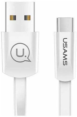 Акція на Usams Usb Cable to microUSB 1.2m White (US-SJ201) від Stylus