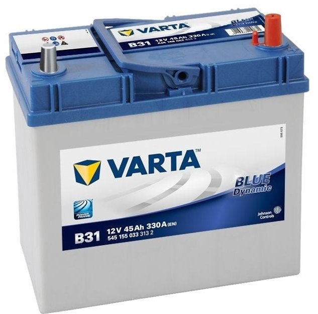 Акція на Автомобильный аккумулятор Varta 6СТ-45 Blue dynamic (B31) від Stylus