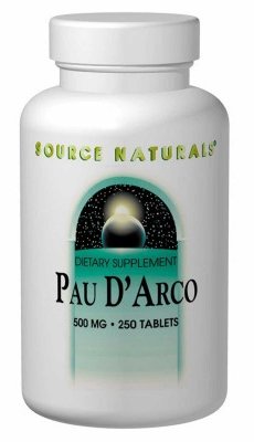 Акція на Source Naturals Pau D'Arco 500 mg 250 Tabs По д'арко від Stylus