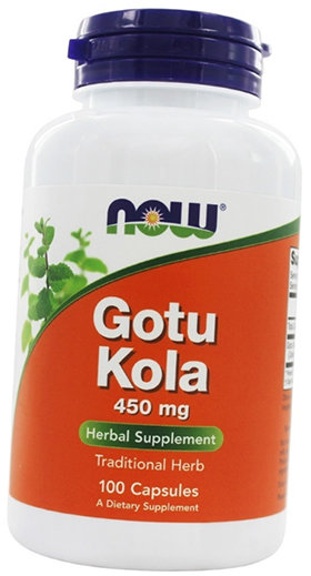 Акція на Now Foods Gotu Kola 450 mg 100 Vcaps Готу кола від Stylus