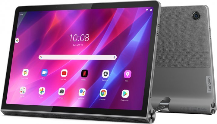 Акция на Lenovo Yoga Tab 11 YT-J706F 8/256GB Wi-Fi Storm Grey (ZA8W0034) от Stylus