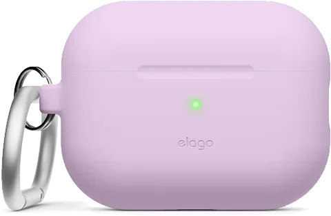 Акція на Чехол Elago Silicone Hang Case Lavender (EAPP2CSC-ORHA-LV) for Airpods Pro 2 від Stylus