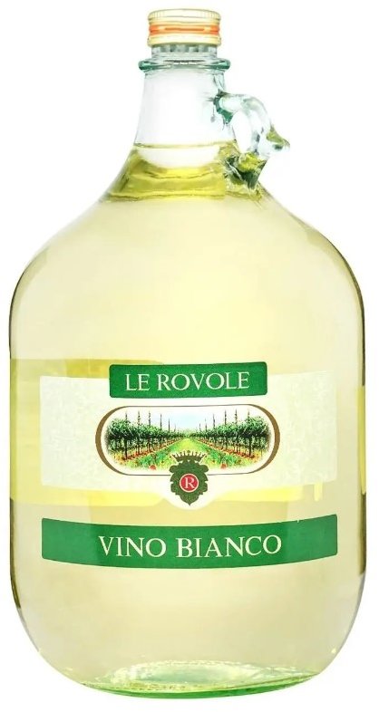 Акція на Вино Le Rovole Vino Bianco 5 л (АLR5364) від Stylus