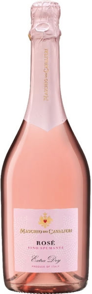 Акция на Вино Maschio dei Cavalieri Extra Dry Rose Doc Spumante розовое игристое/сухое 0.75л (VTS2605360) от Stylus