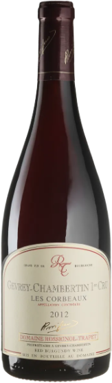 Акція на Вино Domaine Rossignol Trapet Gevrey-Chambertin 1er Cru Les Corbeaux 2012 красное сухое 0.75 л (BWT4661) від Stylus