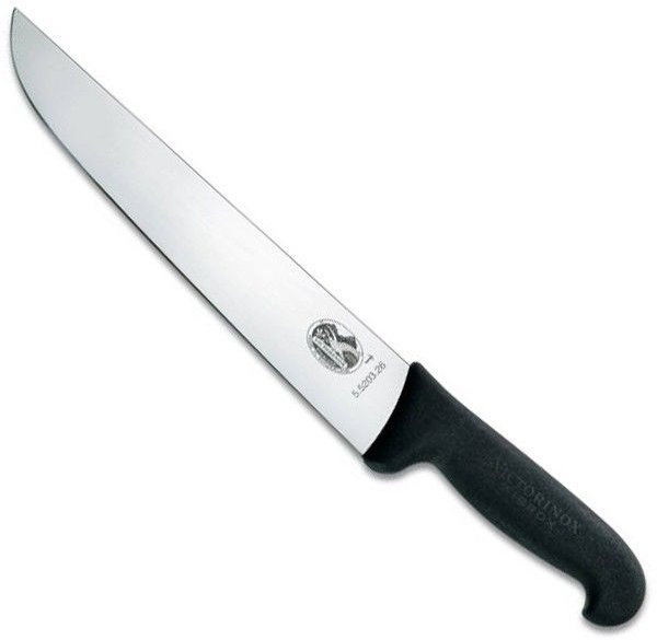 Акція на Кухонный нож Victorinox Fibrox Butcher 18см с черн. ручкой (5.5203.18) від Stylus