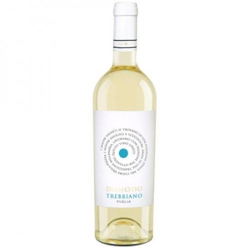 Акція на Вино Domodo Trebbiano Puglia, IGP, 12%, белое сухое, 0.75 л (PRV8023354421910) від Stylus