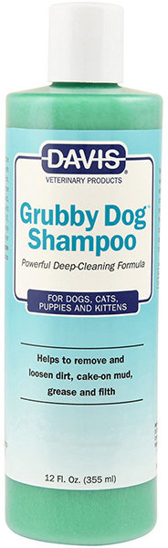 Акція на Шампунь-концентрат Davis Grubby Dog Shampoo глибокого очищення для собак, котів 355 мл (52260) від Y.UA