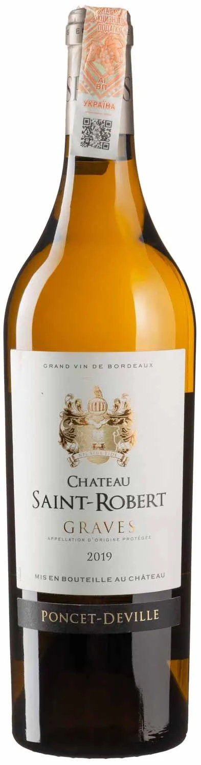 Акція на Вино Chateau Saint-Robert Graves Blanc белое сухое 0.75л (BWQ6943) від Stylus