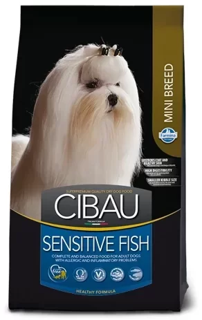 Акція на Сухой корм Farmina Cibau Sensitive Adult Mini для собак мелких пород с чувствительным пищеварением с рыбой 2.5 кг (8010276030962) від Stylus