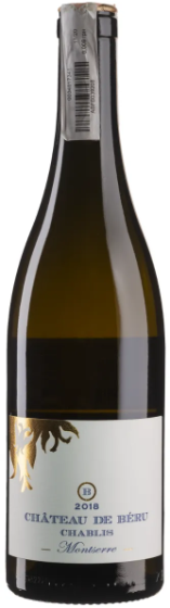 Акція на Вино Chateau de Beru Chablis Montserre 2020 белое сухое 0.75 л (BWR7390) від Stylus