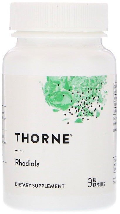 Акція на Thorne Research Rhodiola 60 Caps Родиола розовая від Stylus
