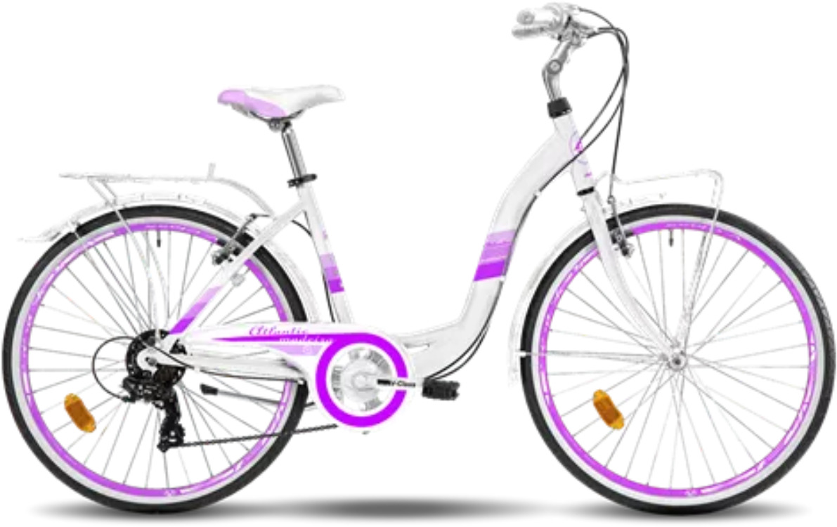 Акція на Велосипед Atlantic 2023' 26" Madeira Nx A4NX-2644-WP M/17"/44см (2879) white/pink від Stylus