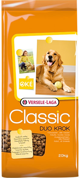 Акція на Сухий корм Versele-Laga Classic Dog Duo Krok для собак 20 кг (380130) від Y.UA