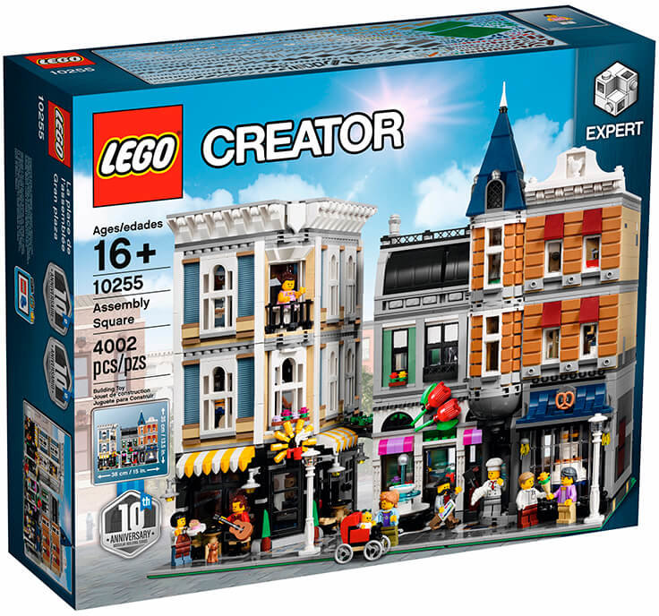 Акция на Lego Creator Міська площа (10255) от Y.UA