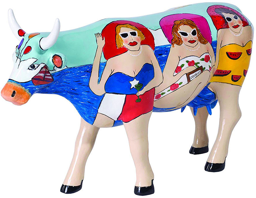 Акція на Коллекционная статуэтка корова Cow Parade Flower Lover, Size L (46764) від Stylus