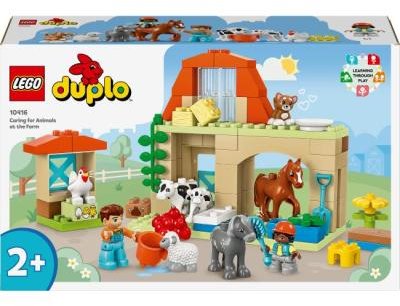 Акция на Конструктор Lego Duplo Town Догляд за тваринами на фермі (10416) от Y.UA