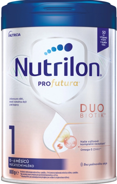 Акція на Смесь молочная сухая Nutrilon Profutura 1 для детей от 0 до 6 месяцев 800 г (8718117612086) від Stylus