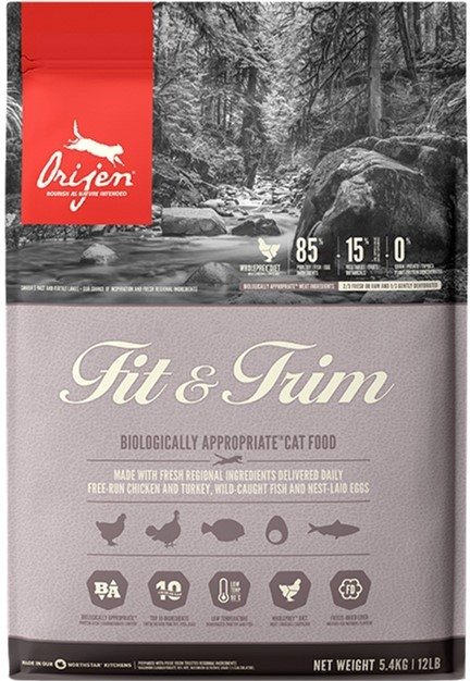 Акція на Сухой корм для котов Orijen Fit & Trim Cat 5.4 кг (o28454) від Stylus