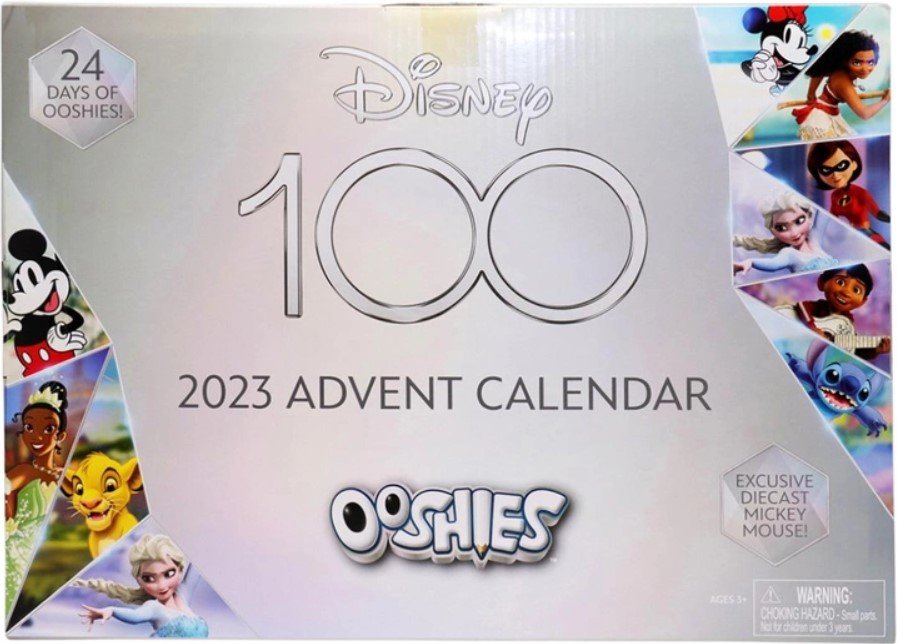 Акція на Набор игровых фигурок Ooshies – Адвент-календарь Дисней 100 (24 фигурки) (23975) від Stylus