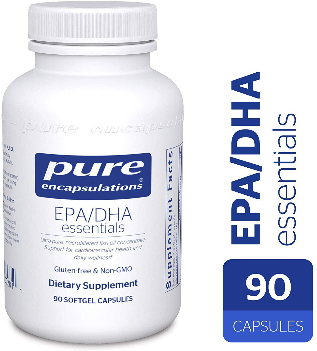 Акція на Pure Encapsulations EPA/DHA essentials 90 caps Основные ЭПК/ДГК (PE-00281) від Stylus