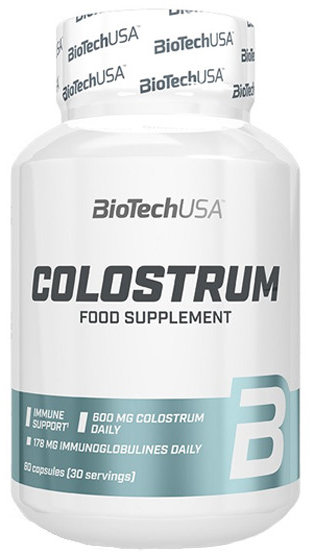 Акція на BioTechUSA Colostrum Колострум (молозиво) 60 caps від Stylus