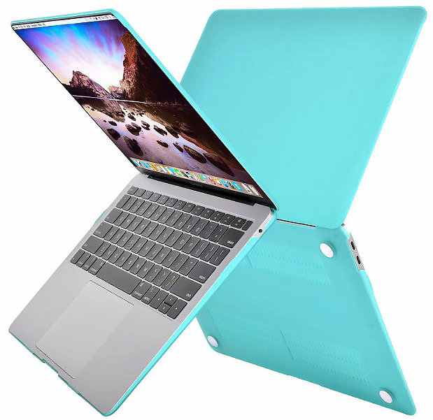 Акція на BeCover Premium Plastic with Stand Green (708882) for MacBook Pro 13" 2020 / Pro 13" 2020 M1 від Stylus