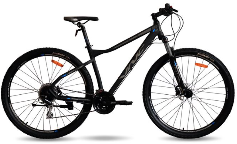 Акція на Велосипед Vnc 2022' 27.5" RockRider A7 V1A7-2745-BB 45см (0616) black/blue від Stylus