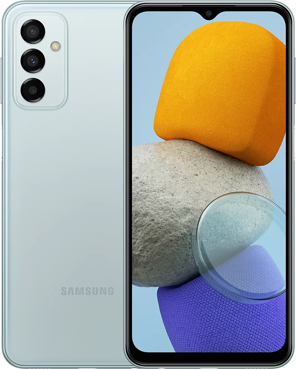Акція на Samsung Galaxy M23 5G 4/64Gb Light Blue M236B (UA UCRF) від Y.UA