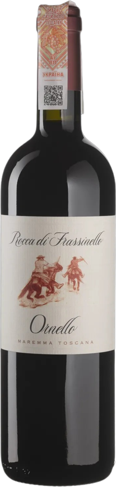 Акція на Вино Rocca di Frassinello Ornello 2019 красное сухое 0.75 л (BWQ8200) від Stylus