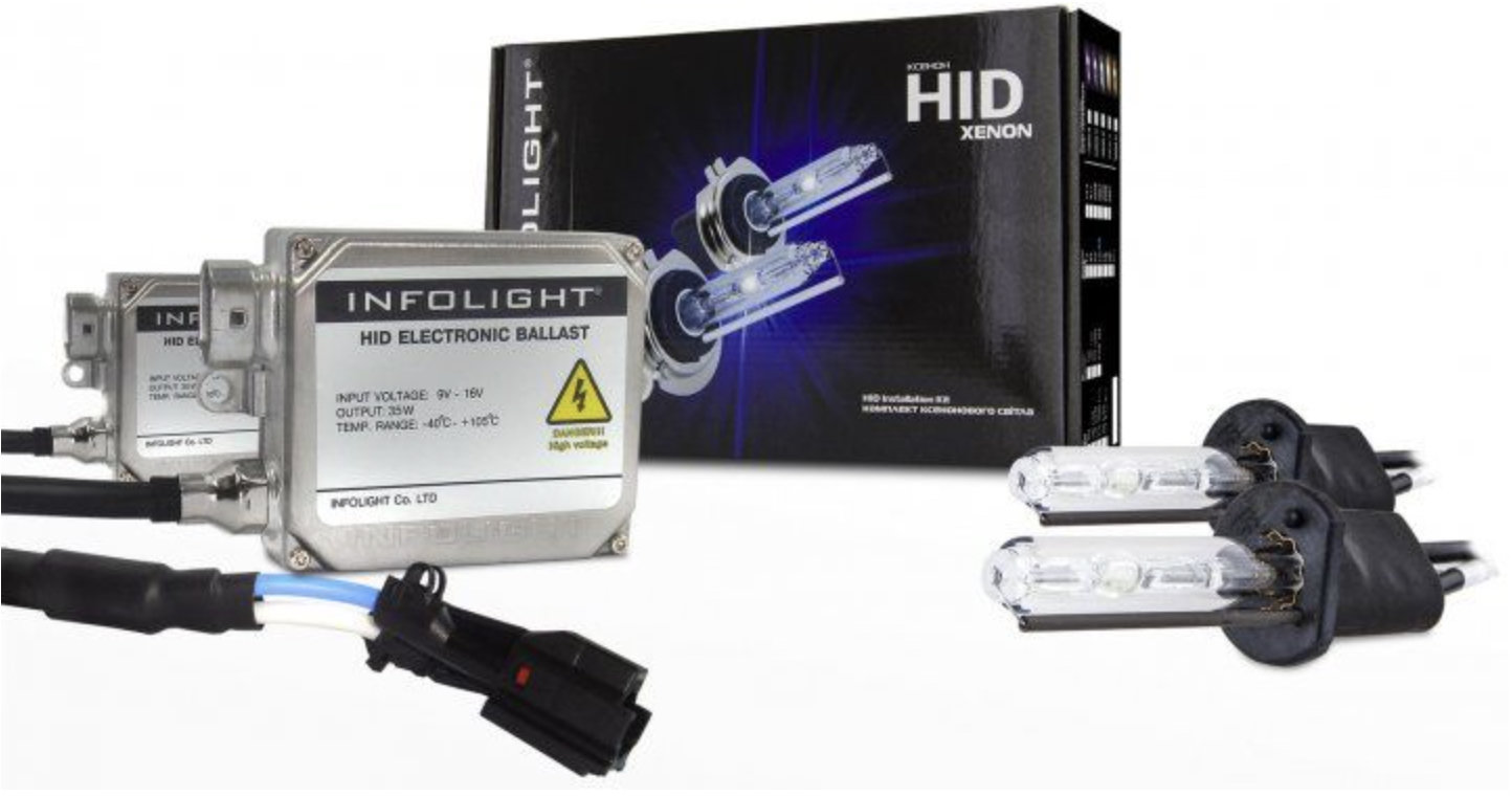 Акция на Комплекты ксенона Infolight H27 6000К 50W+Pro от Stylus