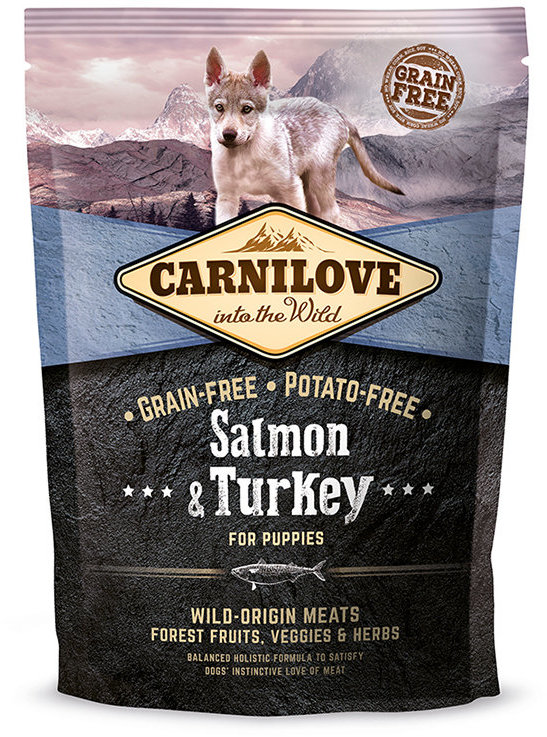 Акція на Сухой корм для щенков Carnilove Salmon & Turkey Puppy 1.5 кг (8595602508839) від Stylus