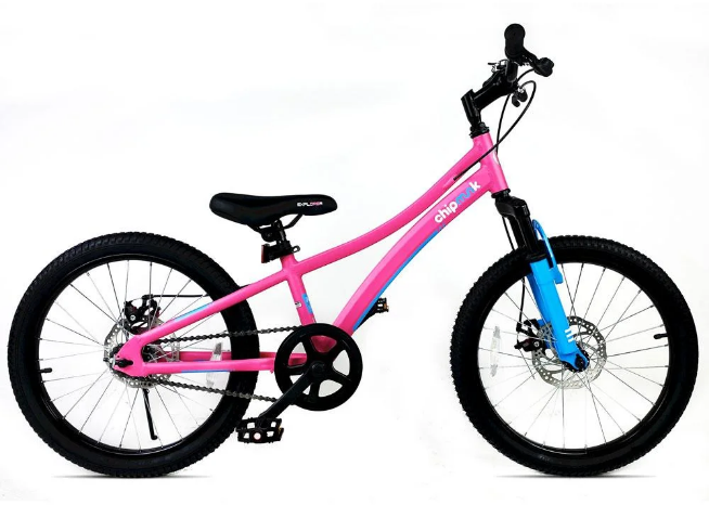Акция на Велосипед детский RoyalBaby Chipmunk Explorer 20", Official UA, розовый от Stylus