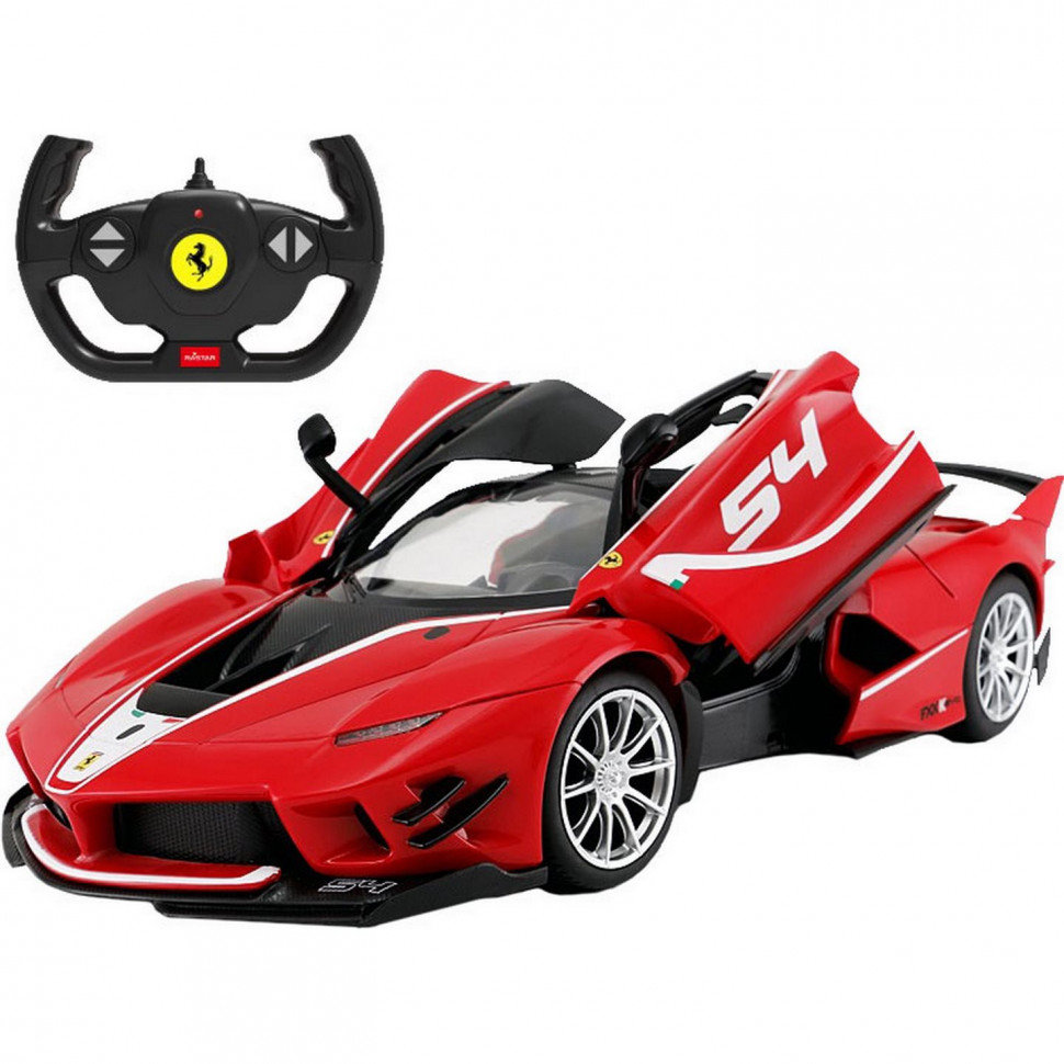 Акція на Машинка на радиоуправлении Ferrari Fxx K Evo Rastar 79260 красная, 1:14 від Stylus