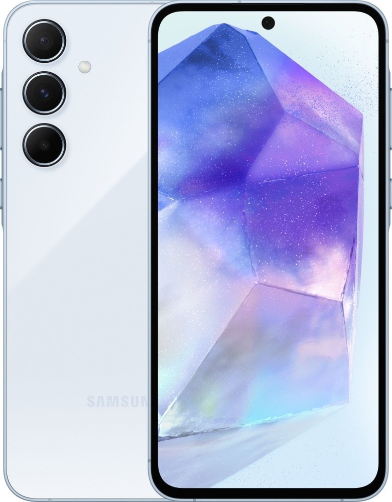 Акція на Samsung Galaxy A55 5G 12/256GB Awesome Iceblue A556 від Y.UA