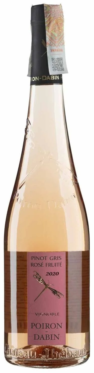 Акція на Вино Poiron Dabin Pinot Gris Rose Fruite Semi Sweet розовое полусладкое 0.75л (BWQ4099) від Stylus