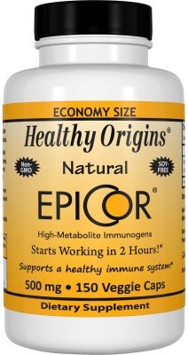 Акція на Healthy Origins EpiCor 500 mg 150 Veggie Caps Эпикор від Stylus
