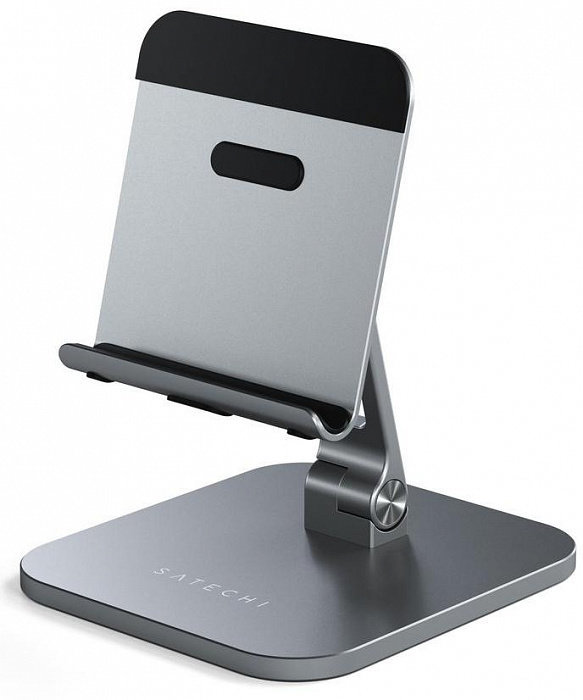 Акція на Satechi Aluminum Desktop Stand for iPad/Tablet Space Grey (ST-ADSIM) від Stylus