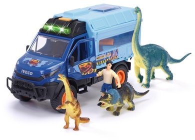 Акція на Игровой набор Dickie Toys Исследование динозавров 3 динозавра 28 см (3837025) від Stylus