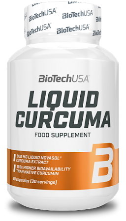 Акція на BioTech Liquid Curcuma 30 капсул від Stylus