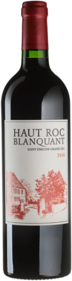 Акція на Вино Chateau Belair-Monange Haut Roc Blanquant 2016 красное сухое 0.75 л (BWT4672) від Stylus