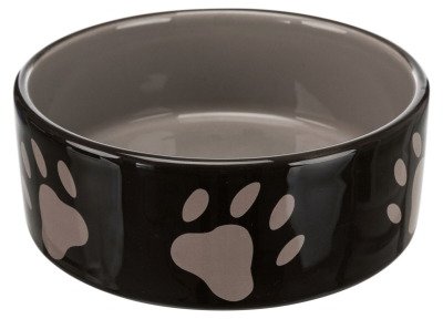 Акция на Миска для собак Trixie кераміка коричневий/кремовий/сліди лап 1.4л/20см (4047974245330) от Y.UA