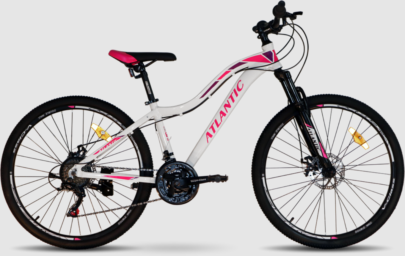 Акція на Велосипед Atlantic 2022' 26" Dream Nx A1NXW-2636-WP XS/14"/36см (0783) white/pink від Stylus